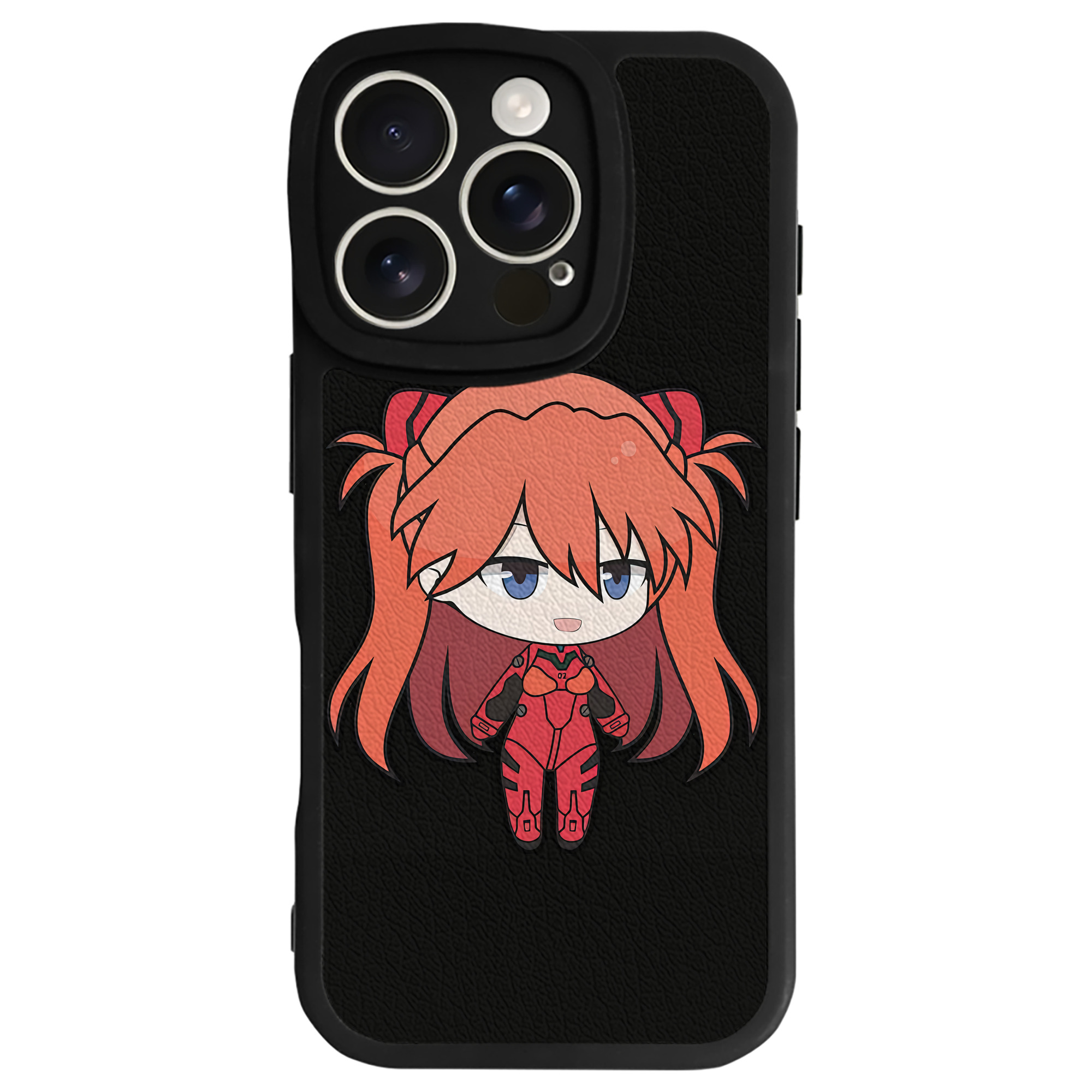 （画像用） EVA 新世紀エヴァンゲリオン 【iPhone 16シリーズ対応】シリコンスマホケース（レザー調） 材質：シリコン